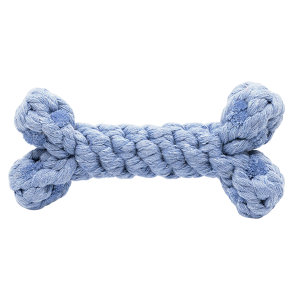 Jouet en cordre pour chien en forme d'os