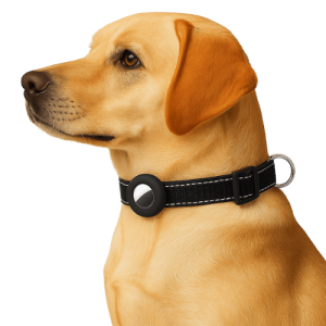 Airtag Houder voor Hondenhalsband – Zachte Siliconen Case voor Apple Airtag, Past op Halsbanden van Hond en Kat